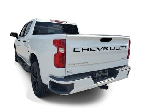 Used 2025 Chevrolet Silverado 1500 Custom w/ Turbomax Blackout Package RWD image 3
