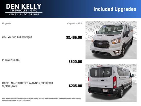 Used 2024 Ford Transit 350 XLT RWD image 3