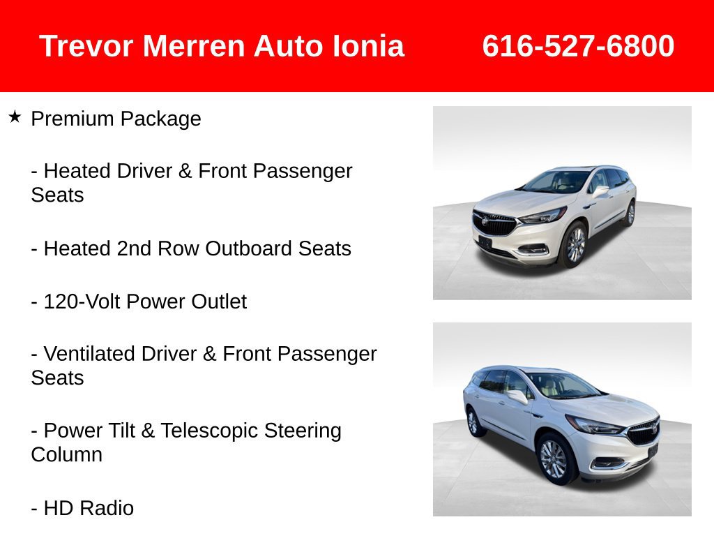 Used 2018 Buick Enclave Premium w/ Experience Buick Package AWD/4WD image 31