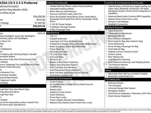 New 2026 MAZDA CX-5 Preferred AWD/4WD image 21