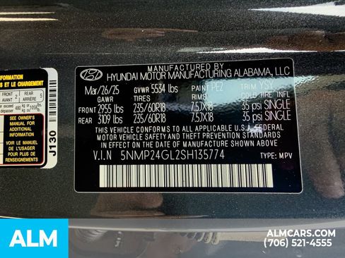Used 2025 Hyundai Santa Fe SEL FWD image 30