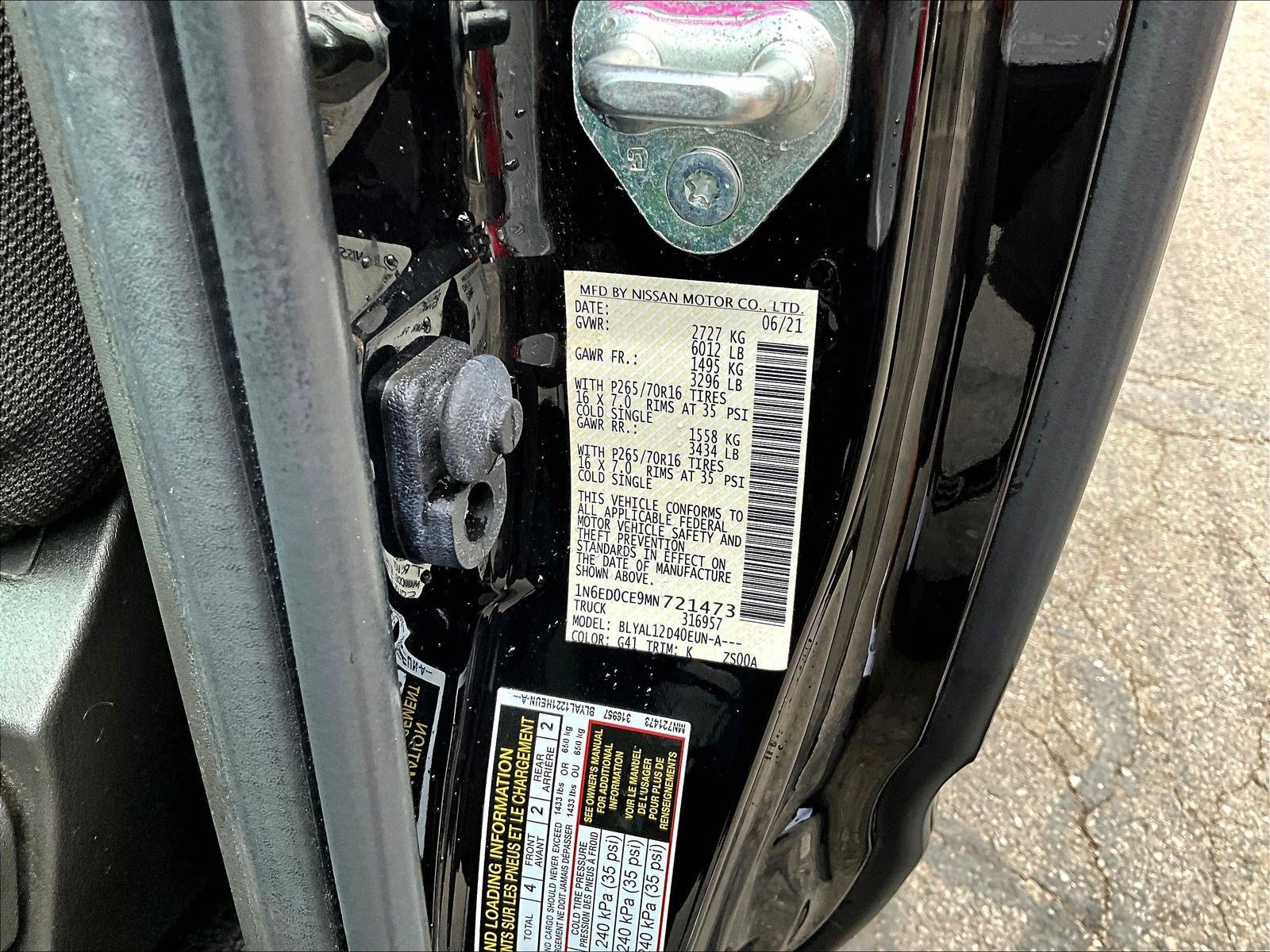 Certified 2021 Nissan Frontier S RWD image 19
