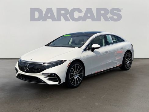 Used 2023 Mercedes-Benz EQS 450+ 4MATIC Sedan w/ AMG Line Exterior Package image 3