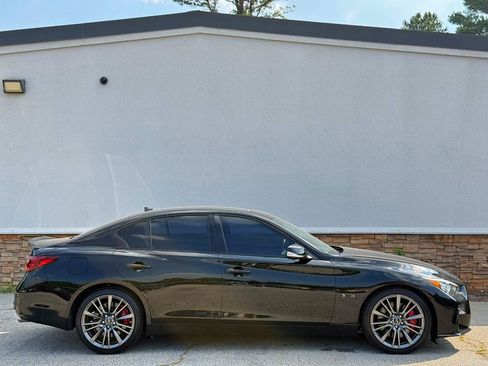 Used 2018 INFINITI Q50 Red Sport 400 w/ Sensory Package (Sport) RWD image 24