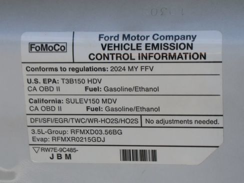 Used 2024 Ford Transit 350 148 High Roof Extended w/ Load Area Protection Package RWD image 13