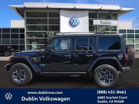 Used 2023 Jeep Wrangler Unlimited Rubicon 4xe AWD/4WD image 7