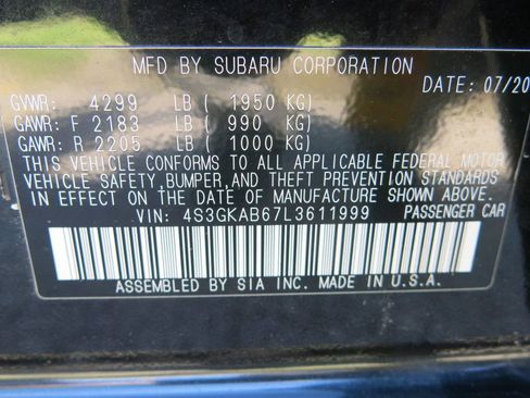 Used 2020 Subaru Impreza 2.0i AWD/4WD image 36