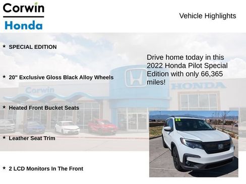 Used 2022 Honda Pilot Special Edition image 6