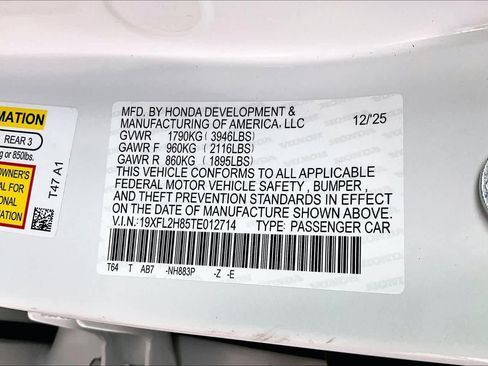 New 2026 Honda Civic Sport image 19