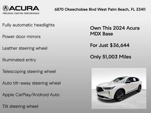Certified 2024 Acura MDX A-Spec AWD/4WD image 26
