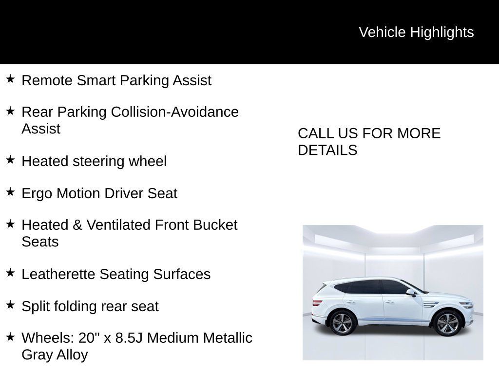 Used 2022 Genesis GV80 3.5T w/ Advanced Package 06 AWD/4WD image 14