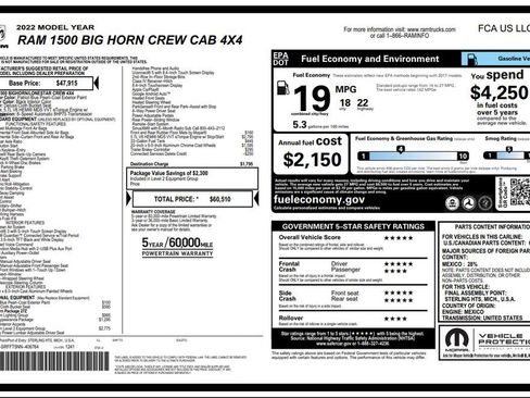 Used 2022 RAM 1500 Big Horn AWD/4WD image 34