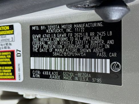 Certified 2023 Lexus ES 350 image 32