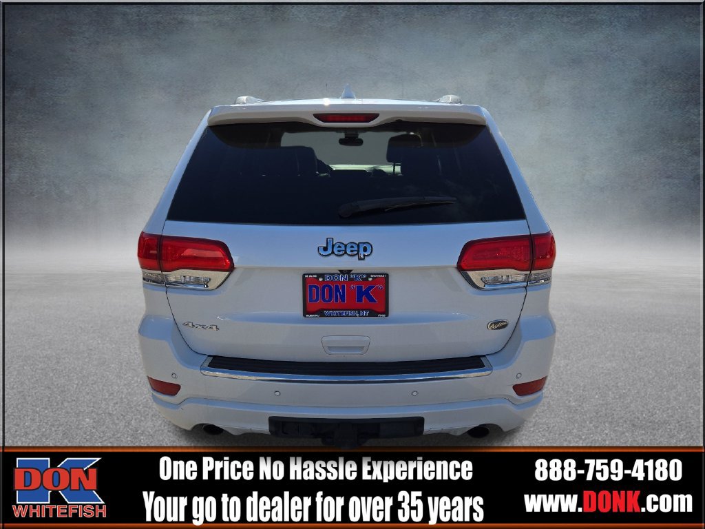 Used 2018 Jeep Grand Cherokee Overland AWD/4WD image 7