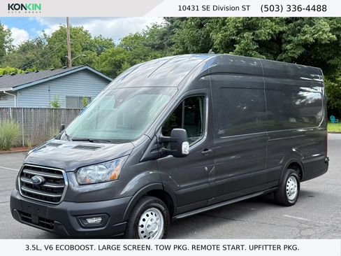 Used 2020 Ford Transit 350 148 High Roof Extended w/ Upfitter Package RWD image 1