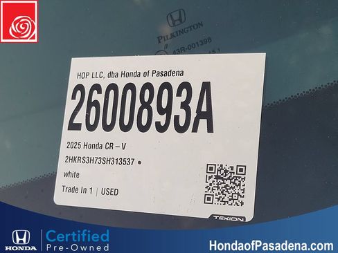 Certified 2025 Honda CR-V EX-L image 33