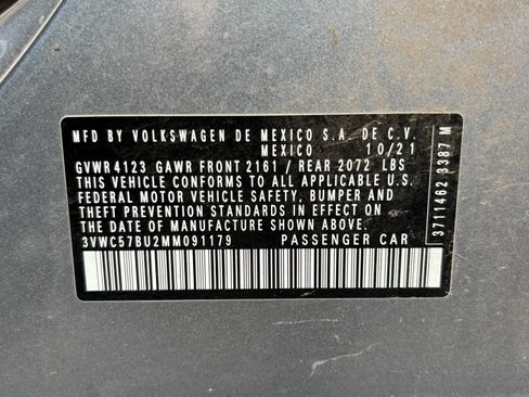 Used 2021 Volkswagen Jetta SE w/ SE Cold Weather Package FWD image 10