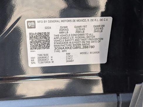 Used 2024 Chevrolet Equinox LT w/ LPO, Cargo Package FWD image 21