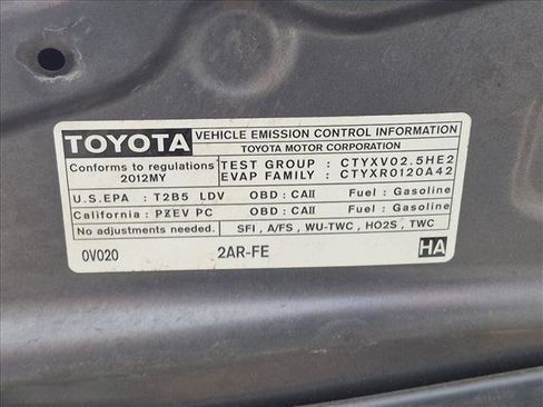 Used 2012 Toyota Camry SE FWD image 15