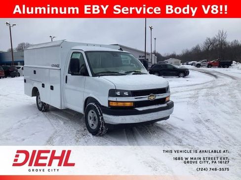 New 2026 Chevrolet Express 3500 w/ Power Convenience Package RWD image 1