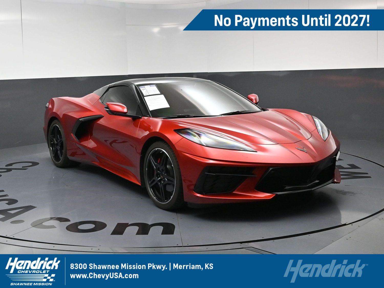Used 2021 Chevrolet Corvette Stingray Premium Conv w/ 3LT RWD image 1