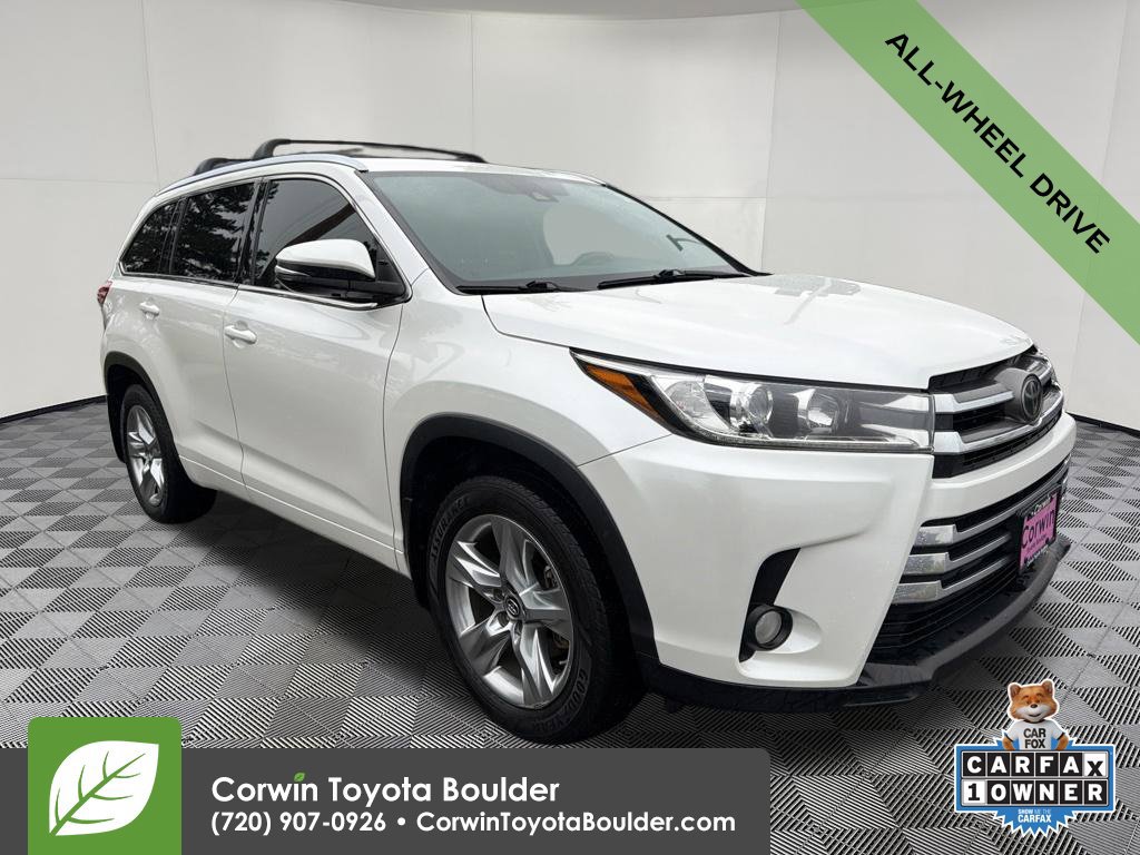 Used 2018 Toyota Highlander Limited AWD/4WD 360° Tour