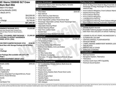 New 2026 GMC Sierra 2500 SLT w/ SLT Convenience Package