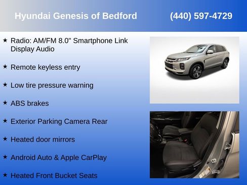 Used 2025 Mitsubishi Outlander Sport SE image 7