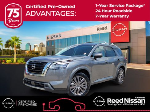 Certified 2023 Nissan Pathfinder SL w/ SL Premium Package AWD/4WD image 1