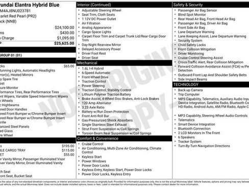 Certified 2022 Hyundai Elantra Blue FWD image 12