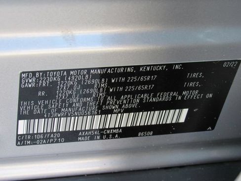 Used 2022 Toyota RAV4 XLE w/ Convenience Package AWD/4WD image 24