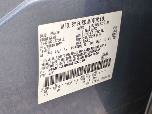 Used 2019 Ford Edge SEL w/ Equipment Group 201A image 32