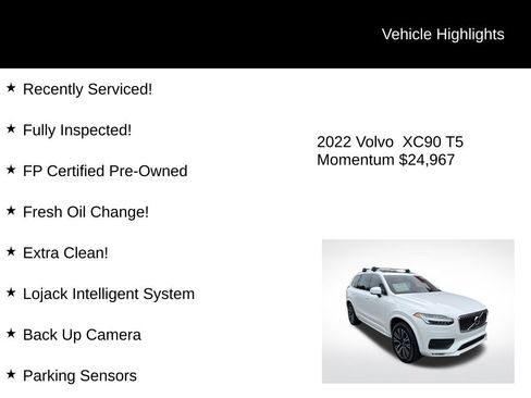 Used 2022 Volvo XC90 T5 Momentum image 2