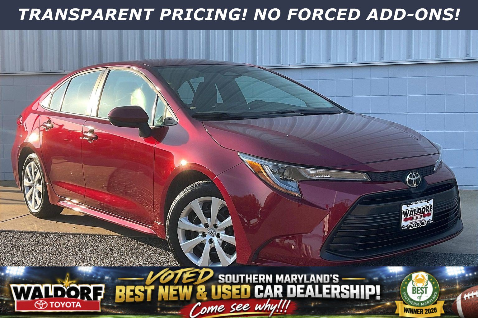Used 2025 Toyota Corolla LE FWD image 1