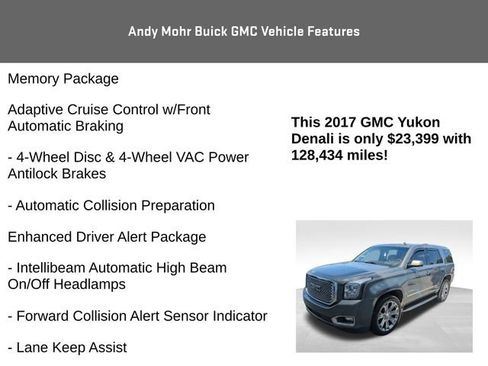 Used 2017 GMC Yukon Denali AWD/4WD image 14