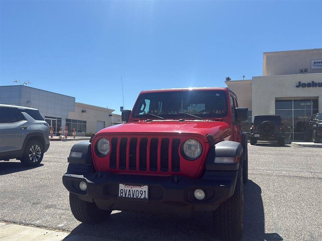 Used 2021 Jeep Wrangler Unlimited Sport AWD/4WD image 2