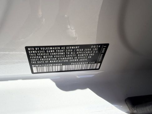 Used 2024 Volkswagen GTI SE w/ SE Leather Seats Package image 45