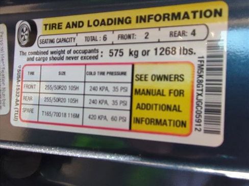 Used 2018 Ford Explorer Sport w/ Equipment Group 401A image 16