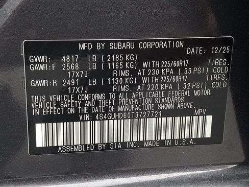 Certified 2026 Subaru Crosstrek 2.5i Limited AWD/4WD image 25