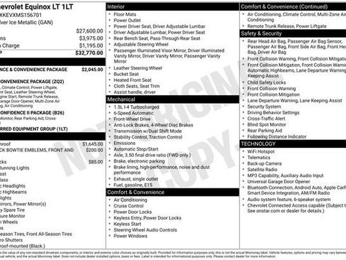 Used 2021 Chevrolet Equinox LT image 10