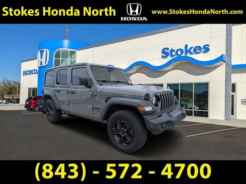 Used 2021 Jeep Wrangler Unlimited Sport AWD/4WD image 1