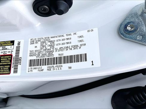 New 2026 Toyota Tundra SR5 AWD/4WD image 18