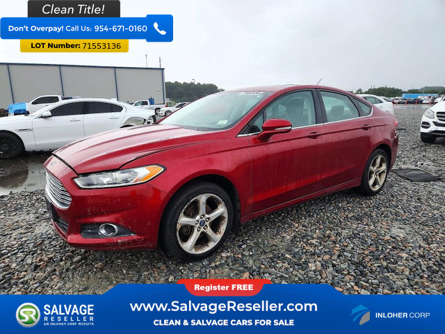 Used 2014 Ford Fusion SE FWD image 1