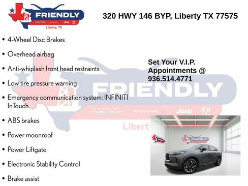 Used 2025 INFINITI QX60 Luxe w/ Vision Package FWD image 20