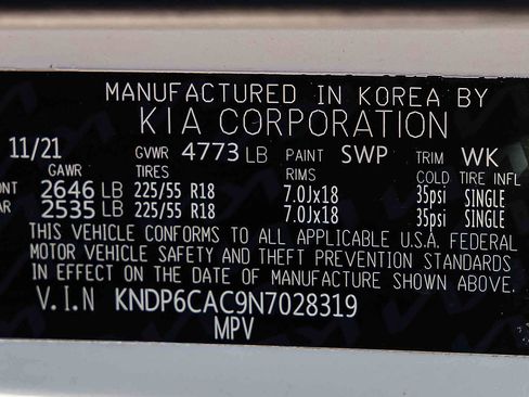 Used 2022 Kia Sportage Nightfall Edition w/ Nighfall AWD Premium Package image 30