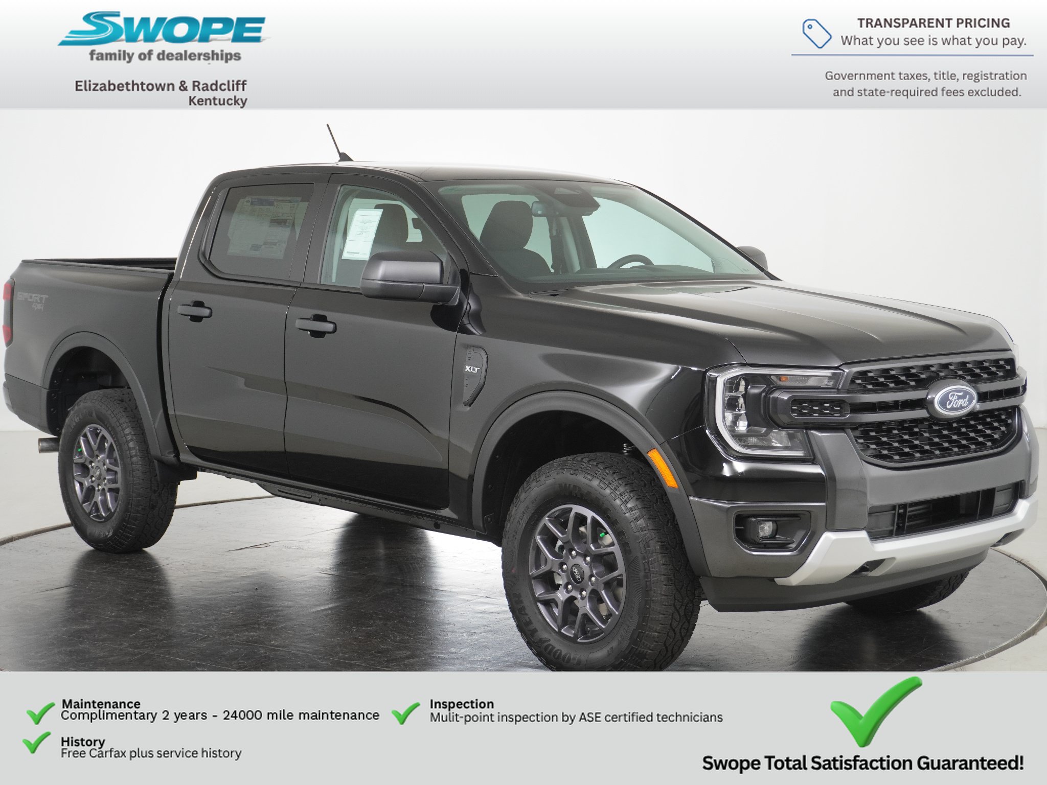 New 2026 Ford Ranger XLT w/ Equipment Group 301A High AWD/4WD image 1