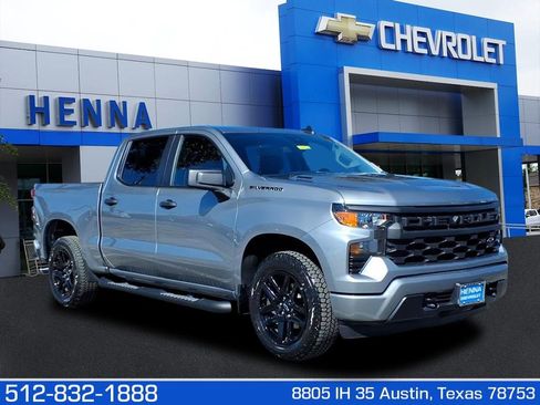 New 2026 Chevrolet Silverado 1500 Custom w/ Turbomax Blackout Package image 1