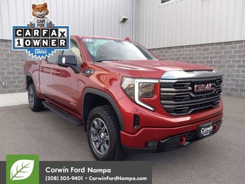 Used 2024 GMC Sierra 1500 AT4 w/ Technology Package image 1