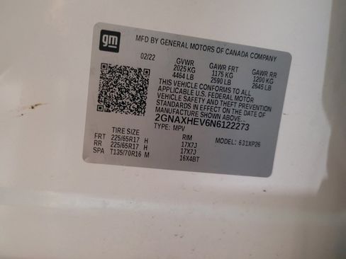 Used 2022 Chevrolet Equinox LS w/ LPO, Floor Liner Package image 33