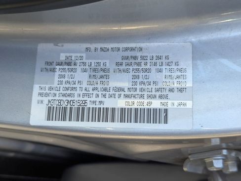 Used 2021 MAZDA CX-9 Grand Touring AWD/4WD image 40